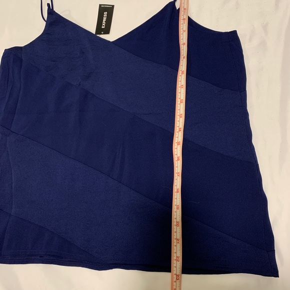 Express Cami Blue Doubled layer - Picture 4 of 5